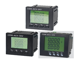 CDM-AC3~6智能三相交流电流电压组合表
