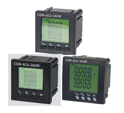 CDM-AC3~6智能三相交流电流电压电度组合表